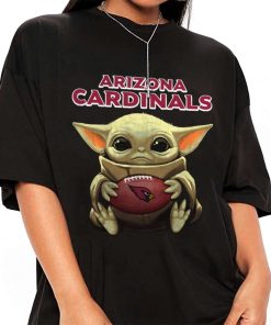 T Shirt Women 1 DSBB01 Baby Yoda Hold Duke Ball Arizona Cardinals T Shirt