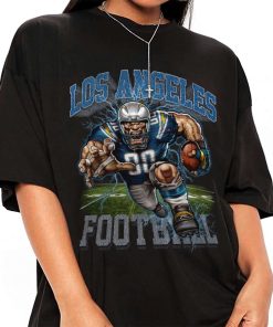 T Shirt Women 1 DSMC01 Mascot Los Angeles Chargers T Shirt