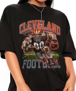 T Shirt Women 1 DSMC13 Chomps Mascot Cleveland Browns T Shirt