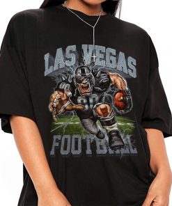 T Shirt Women 1 DSMC22 Raider Rusher Mascot Las Vegas Raiders T Shirt