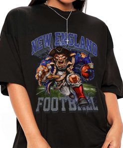 T Shirt Women 1 DSMC25 Pat Patriot Mascot New England Patriots T Shirt