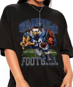 T Shirt Women 1 DSMC30 Blitz Boom Mascot Seattle Seahawks T Shirt