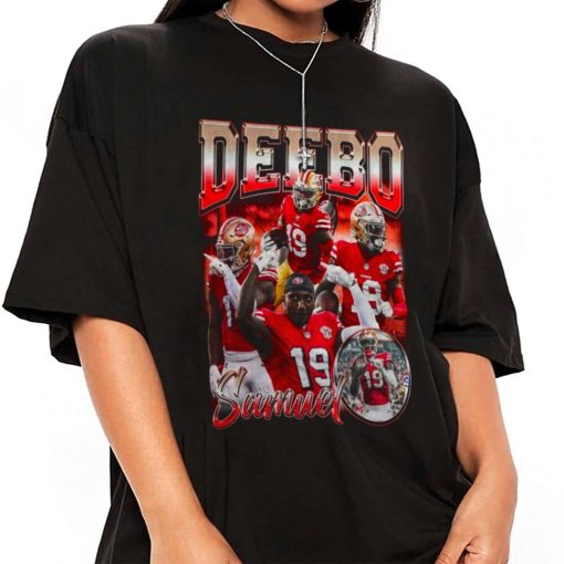 T Shirt Women 1 TSBN108 Deebo Samuel Vintage Bootleg Style San Francisco 49Ers T Shirt
