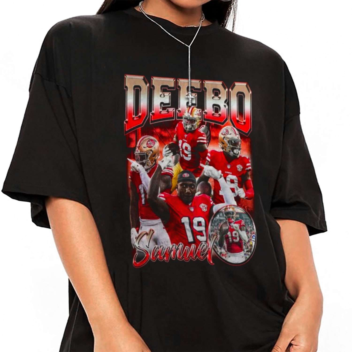 Deebo Samuel Vintage Bootleg Style San Francisco 49Ers T-Shirt