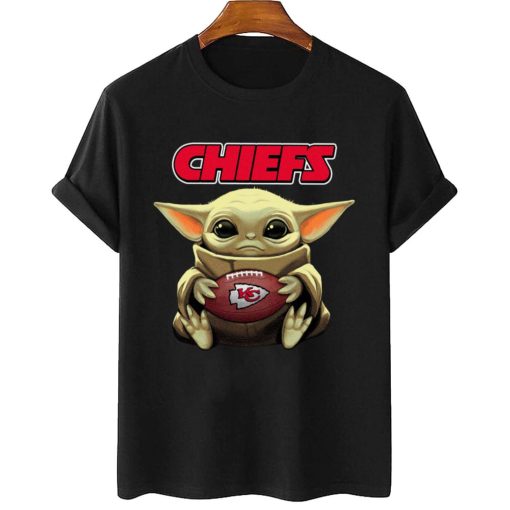 T Shirt Women 2 DSBB16 Baby Yoda Hold Duke Ball Kansas City Chiefs T Shirt