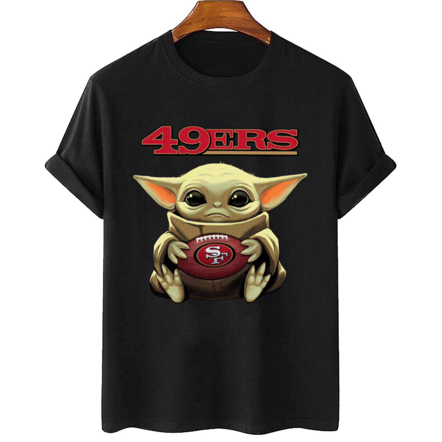 San Francisco 49ers Baby Yoda Unisex T-Shirt