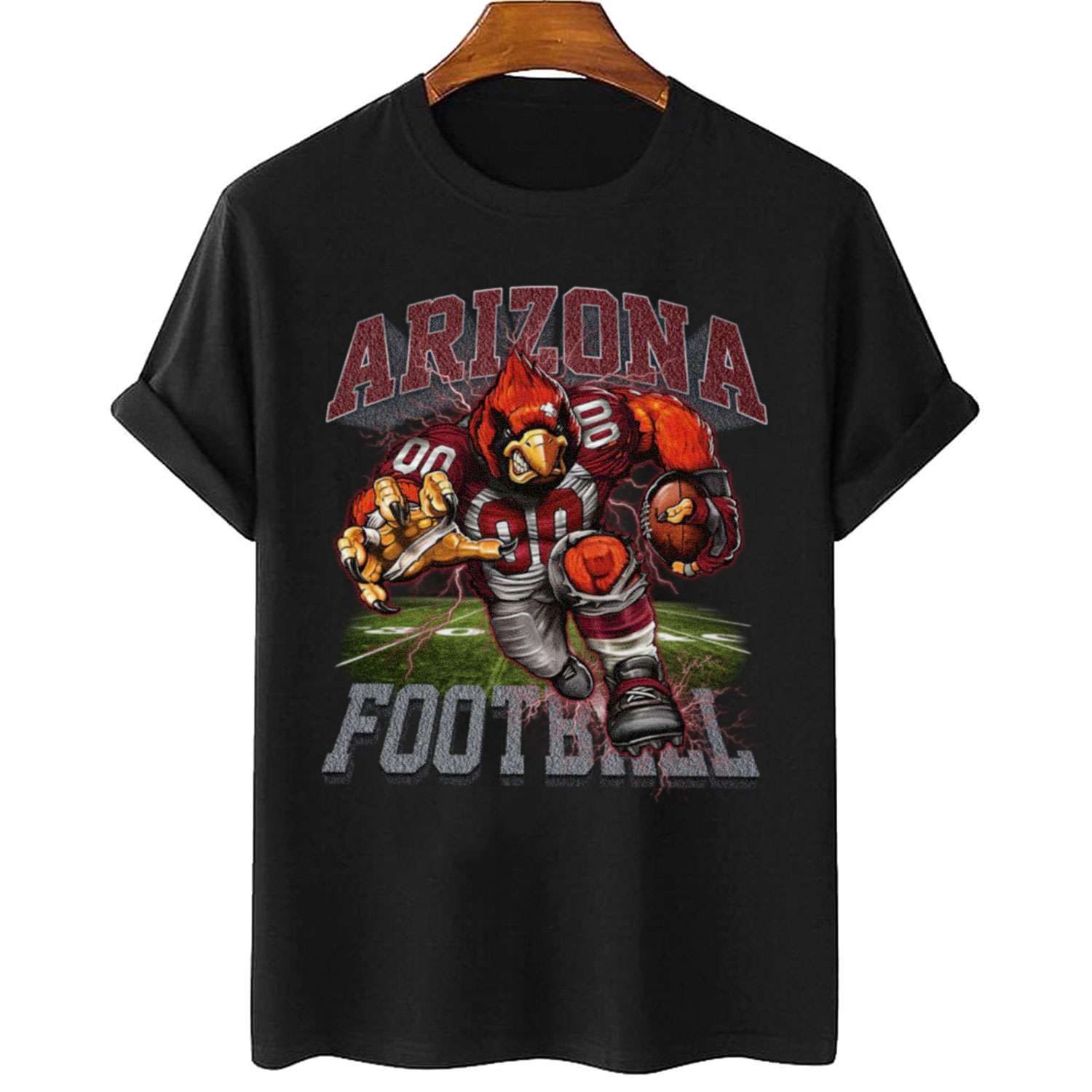 Vintage Football Team Arizona Cardinals Established In 1898 T-Shirt - Cruel  Ball