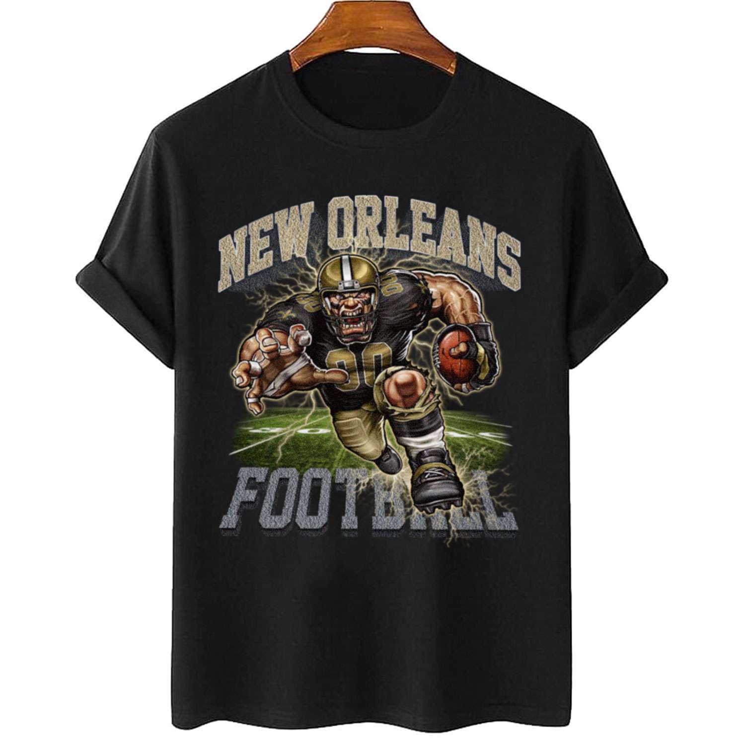 Gumbo Mascot New Orleans Saints T-Shirt - Cruel Ball