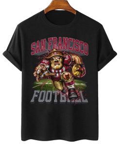T Shirt Women 2 DSMC29 Sourdough Sam Mascot San Francisco 49ers T Shirt