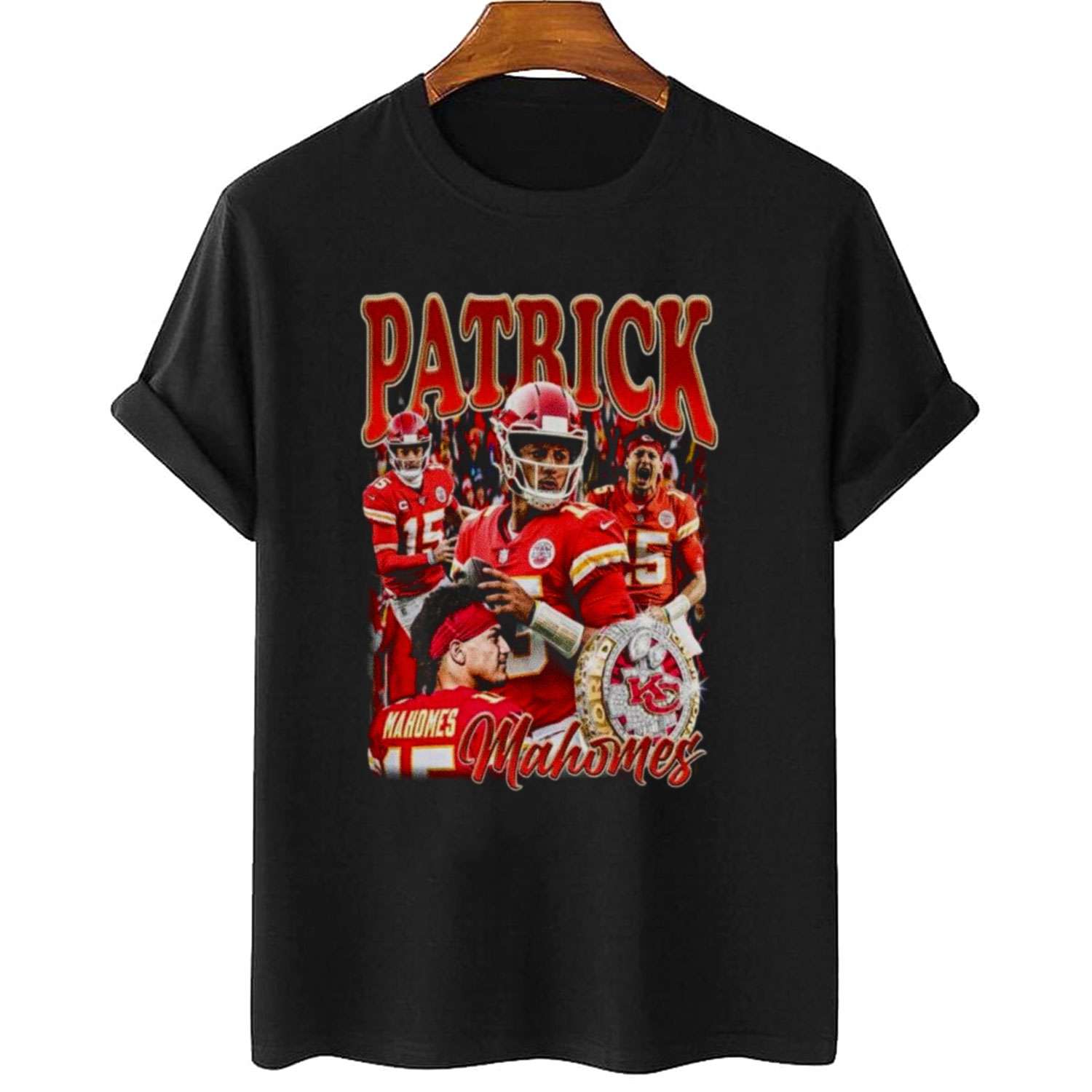 Patrick Mahomes Vintage Retro Kansas City Chiefs T-Shirt