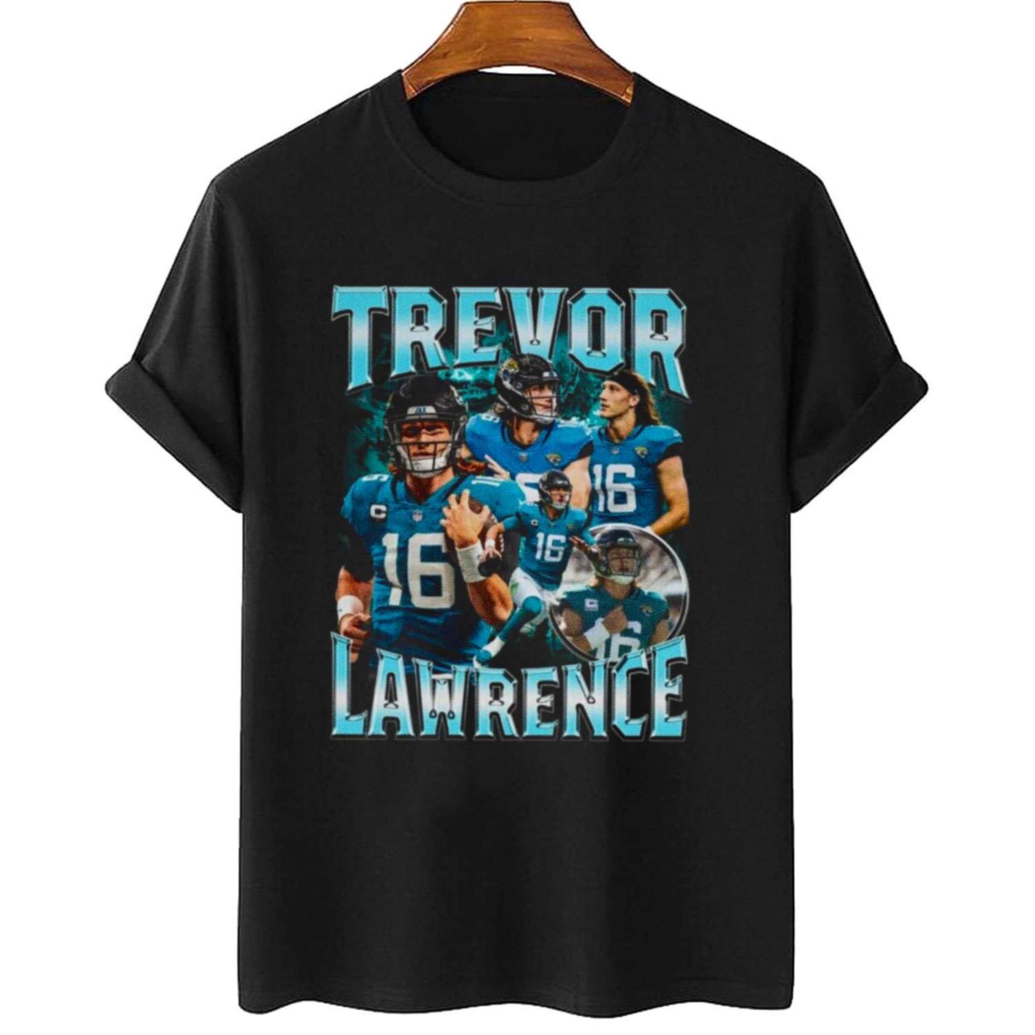 Trevor Lawrence Vintage Retro Jacksonville Jaguars T-Shirt