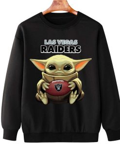 T Sweatshirt Hanging DSBB17 Baby Yoda Hold Duke Ball Las Vegas Raiders T Shirt