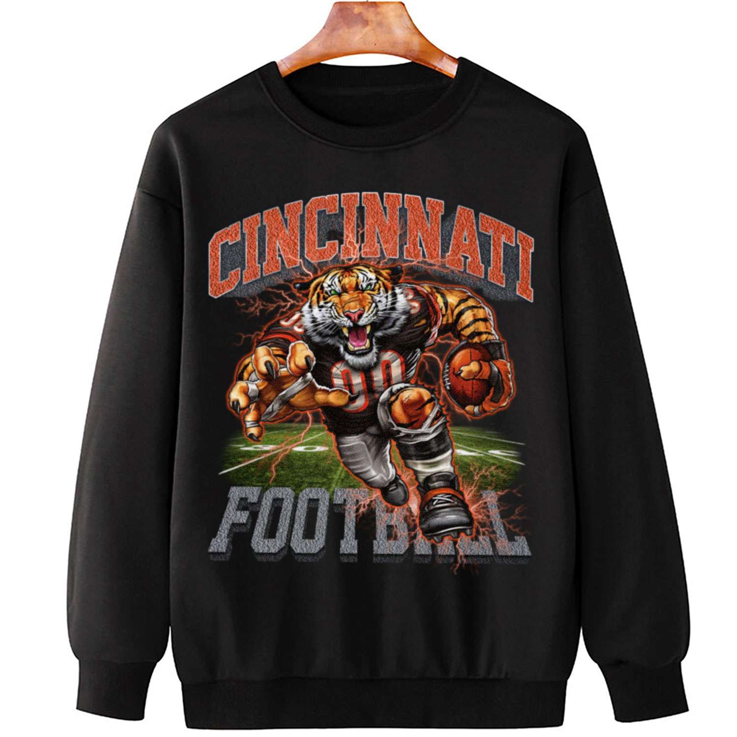 Cincinnati Bengals Mascot Football Tiger Shirt