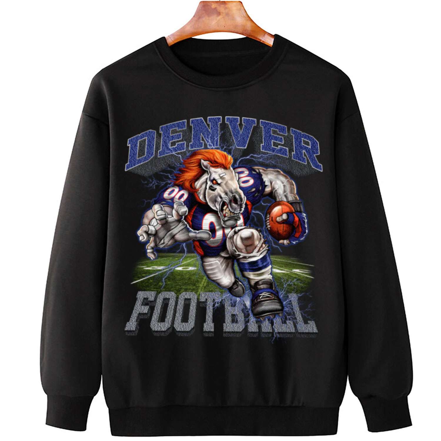 Denver Football Crewneck Denver Football Sweatshirt Mile 