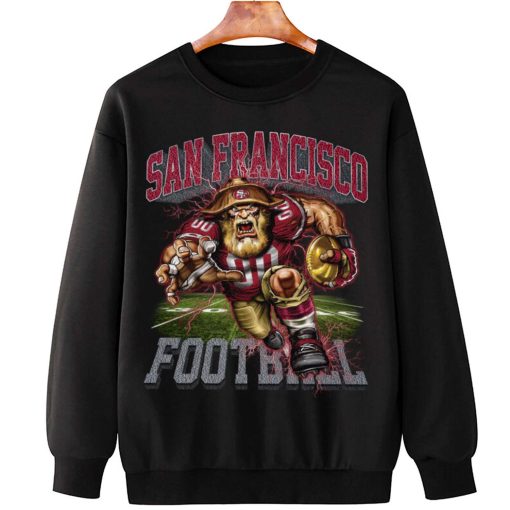 T Sweatshirt Hanging DSMC29 Sourdough Sam Mascot San Francisco 49ers T Shirt