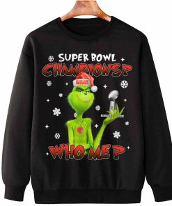 T Sweatshirt Hanging TSGR08 Grinch Who Me Super Bowl Champions Cleveland Browns T Shirt