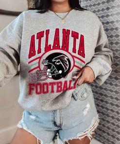 T Sweatshirt Women 0 DSHLM02 Vintage Sunday Helmet Football Atlanta Falcons T Shirt