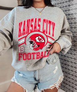T Sweatshirt Women 0 DSHLM16 Vintage Sunday Helmet Football Kansas City Chiefs T Shirt