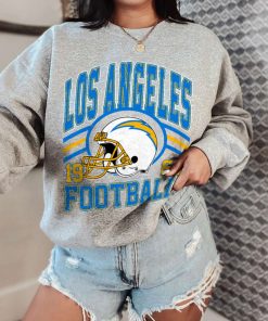 T Sweatshirt Women 0 DSHLM18 Vintage Sunday Helmet Football Los Angeles Chargers T Shirt