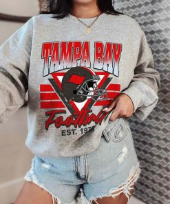 T Sweatshirt Women 0 TS0230 Tampa Bay Helmets NFL Sunday Retro Tampa Bay Buccaneers T Shirt