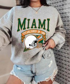 T Sweatshirt Women 0 TS0320 Miami Established In 1966 Vintage Football Team Miami Dolphins T Shirt