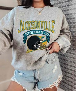 T Sweatshirt Women 0 TS0324 Jacksonville Established In 1993 Vintage Football Team Jacksonville Jaguars T Shirt