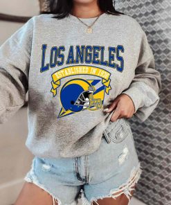 T Sweatshirt Women 0 TS0326 Los Angeles Established In 1936 Vintage Football Team Los Angeles Rams T Shirt