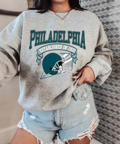 T Sweatshirt Women 0 TS0327 Philadelphia Established In 1933 Vintage Football Team Philadelphia Eagles T Shirt