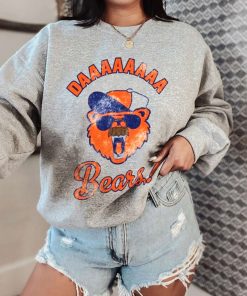 T Sweatshirt Women 0 TSBN114 Da Bears Cute Bear Chicago Bears T Shirt