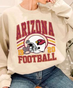 T Sweatshirt Women 1 DSHLM01 Vintage Sunday Helmet Football Arizona Cardinals T Shirt
