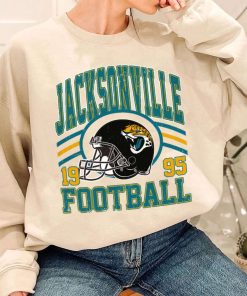 T Sweatshirt Women 1 DSHLM15 Vintage Sunday Helmet Football Jacksonville Jaguars T Shirt