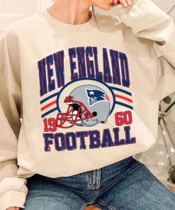 T Sweatshirt Women 1 DSHLM22 Vintage Sunday Helmet Football New England Patriots T Shirt