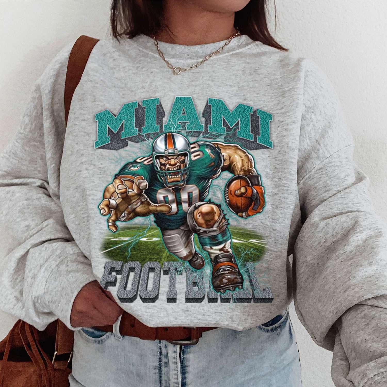 Miami Dolphins mascot logo retro shirt, hoodie, sweater, long