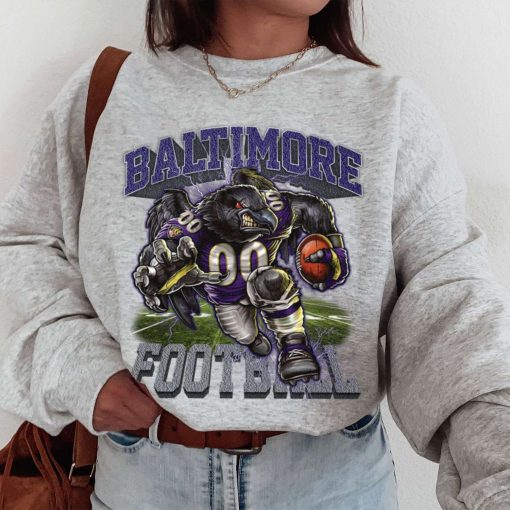 T Sweatshirt Women 1 DSMC08 Poe Mascot Baltimore Ravens T Shirt