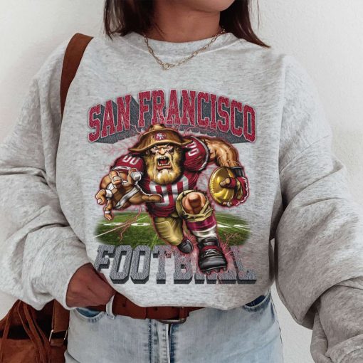 T Sweatshirt Women 1 DSMC29 Sourdough Sam Mascot San Francisco 49ers T Shirt