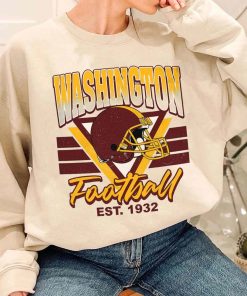 T Sweatshirt Women 1 TS0206 Washington Helmets NFL Sunday Retro Washington Commander T Shirt