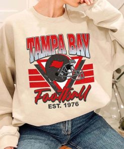 T Sweatshirt Women 1 TS0230 Tampa Bay Helmets NFL Sunday Retro Tampa Bay Buccaneers T Shirt
