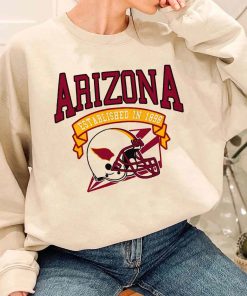 T Sweatshirt Women 1 TS0301 Arizona Established In 1898 Vintage Football Team Arizona Cardinals T Shirt
