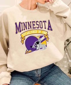 T Sweatshirt Women 1 TS0319 Minnesota Established In 1960 Vintage Football Team Minnesota Vikings T Shirt