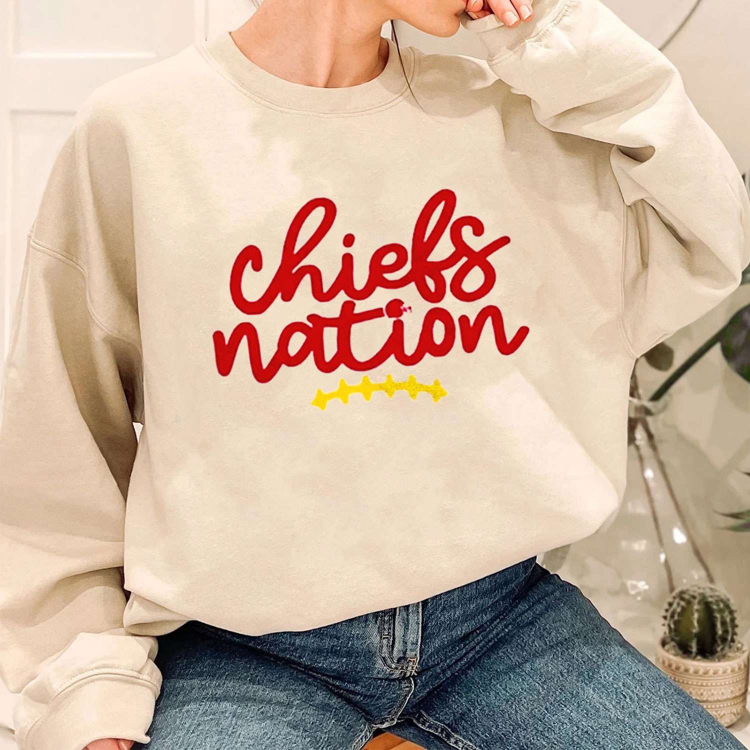Chiefs Nation Football Team Kansas City Chiefs T-Shirt