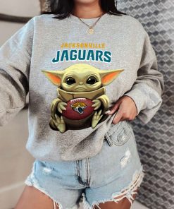 T Sweatshirt Women 2 DSBB15 Baby Yoda Hold Duke Ball Jacksonville Jaguars T Shirt