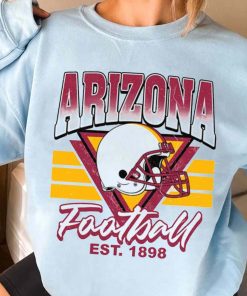 T Sweatshirt Women 3 TS0232 Arizona Helmets NFL Sunday Retro Arizona Cardinals T Shirt