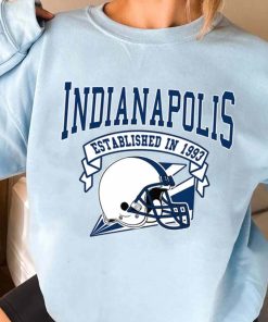 T Sweatshirt Women 3 TS0325 Indianapolis Established In 1993 Vintage Football Team Indianapolis Colts T Shirt