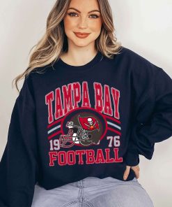 T Sweatshirt Women 5 DSHLM30 Vintage Sunday Helmet Football Tampa Bay Buccaneers T Shirt