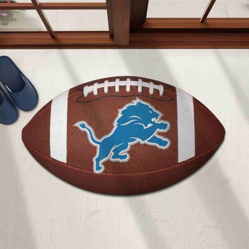 Shaped Mat Mockup 1 DOOR0211 Detroit Lions The Duke NFL Ball Shape Doormat