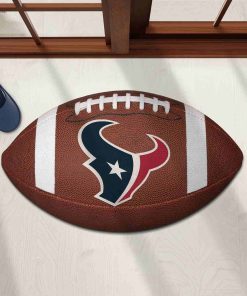 Shaped Mat Mockup 1 DOOR0213 Houston Texans The Duke NFL Ball Shape Doormat
