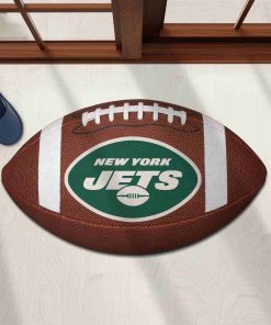 Shaped Mat Mockup 1 DOOR0225 New York Jets The Duke NFL Ball Shape Doormat