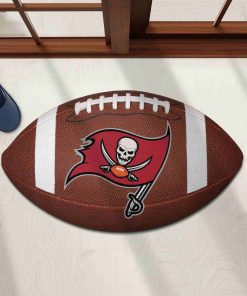 Shaped Mat Mockup 1 DOOR0230 Tampa Bay Buccaneers The Duke NFL Ball Shape Doormat