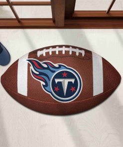 Shaped Mat Mockup 1 DOOR0231 Tennessee Titans The Duke NFL Ball Shape Doormat