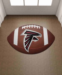 Shaped Mat Mockup 2 DOOR0202 Atlanta Falcons The Duke NFL Ball Shape Doormat